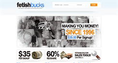 Desktop Screenshot of fetishbucks.com